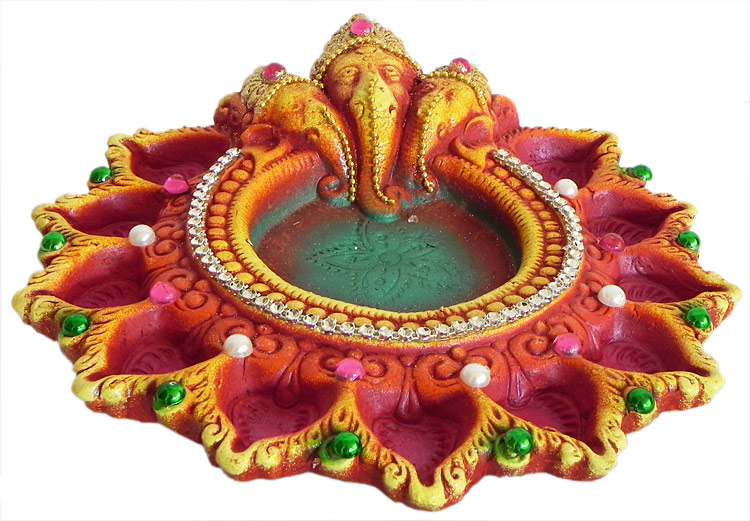 Ganesh Diyas / Lamps