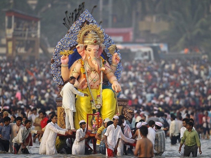 Ganesh Visarjan Images 2016 - Anant Chaturdashi Celebration in India