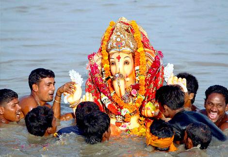 Ganesh Visarjan Images 2016 - Anant Chaturdashi Celebration in India